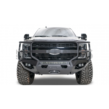 Fab Fours Bumper Vengeance 1-Piece Design Steel Black - FS17X41601