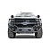 Fab Fours Bumper Vengeance 1-Piece Design Steel Black - FS17X41601