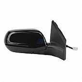 K-Source Exterior Mirror Electric Rectangular Black Single - 63043H