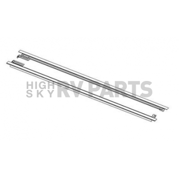 BAK Industries Tonneau Cover Rail Black Aluminum - RAIL226134