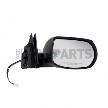 K-Source Exterior Mirror Electric Rectangular Black Single - 63047H