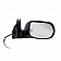 K-Source Exterior Mirror Electric Rectangular Black Single - 63047H