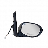 K-Source Exterior Mirror Electric Rectangular Black Single - 63049H