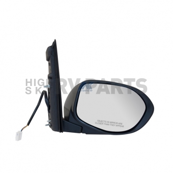 K-Source Exterior Mirror Electric Rectangular Black Single - 63049H