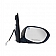 K-Source Exterior Mirror Electric Rectangular Black Single - 63049H