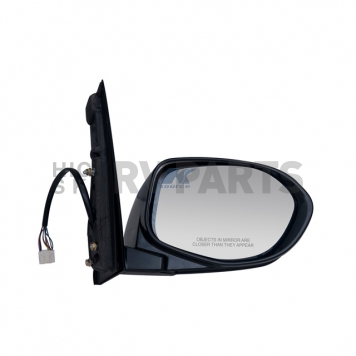 K-Source Exterior Mirror Power OEM Black Single - 63053H