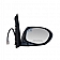 K-Source Exterior Mirror Power OEM Black Single - 63053H