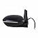 K-Source Exterior Mirror Power OEM Black Single - 63053H