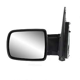 K-Source Exterior Mirror Manual OEM Black Single - 63056H