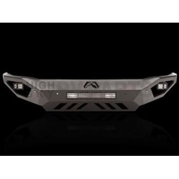 Fab Fours Bumper Vengeance 1-Piece Design Steel Black - CH15V30511