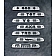 All Sales Center High Mount Stop Light Cover - Black Powder Coated 4X4 Aluminum - 74004K