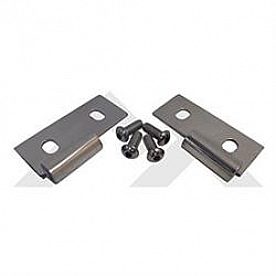 Crown Automotive Door Hinge - Body Half Stainless Steel Silver - RT34007