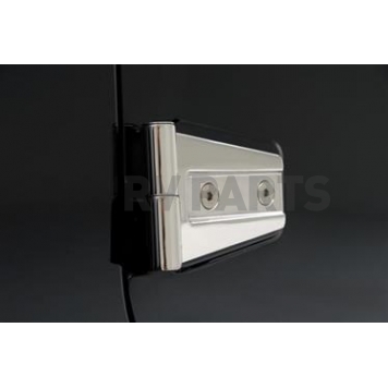 Smittybilt Door Hinge - Stainless Steel Silver Set Of 2 - 7487
