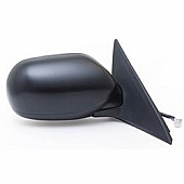 K-Source Exterior Mirror Electric OEM Black Single - 71513U