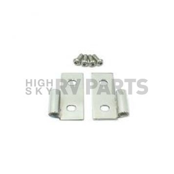 Rugged Ridge Door Hinge - Half Door Stainless Steel Silver - 1111304