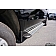Romik USA Running Board Silver Aluminum Stationary - 20043418