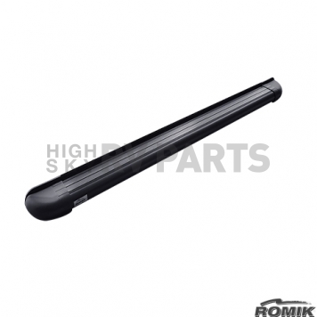 Romik USA Running Board Black Anodized Aluminum Stationary - 20043419