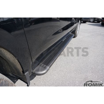 Romik USA Running Board Black Anodized Aluminum Stationary - 20043419-1
