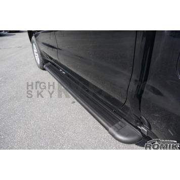 Romik USA Running Board Black Anodized Aluminum Stationary - 20043419-2