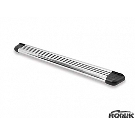 Romik USA Running Board Polished Aluminum Stationary - 20054418