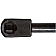 Strong Arms Hood Lift Support Compressed 7.72 Inch/ Extended 9.8 Inch - 4067
