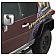 Warrior Products Fender Flare - Black Steel Powder Coated Set Of 2 - S3002