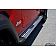 Romik USA Running Board Silver Aluminum Stationary - 21314418