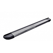 Romik USA Running Board Polished Aluminum Stationary - 21316418