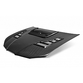 Seibon Carbon Hood - Cowl Induction Carbon Fiber Black - 5647