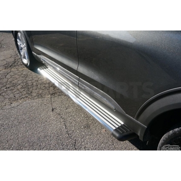 Romik USA Running Board Polished Aluminum Stationary - 22392418-2