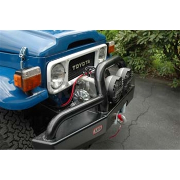 ARB Bumper Steel Powder Coated Deluxe Bar Black 1-Piece - 3420020-1