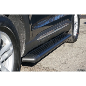 Romik USA Running Board Black Anodized Aluminum Stationary - 22392419-2