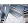 Romik USA Running Board Black Anodized Aluminum Stationary - 22392419