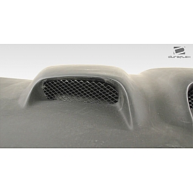Extreme Dimensions Hood - Primered Fiberglass Black - 103479