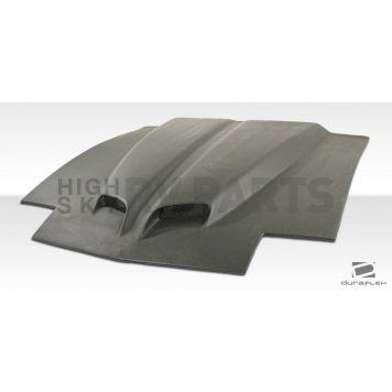 Extreme Dimensions Hood - Primered Fiberglass Black - 103479-1