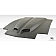Extreme Dimensions Hood - Primered Fiberglass Black - 103479