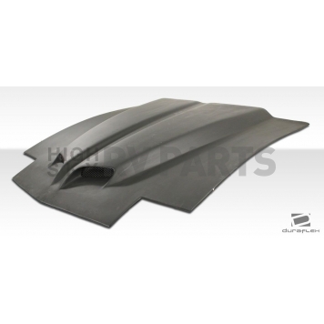 Extreme Dimensions Hood - Primered Fiberglass Black - 103479-7