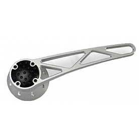Clayton Machine Works Exterior Door Handle - Powder Coated Black Aluminum - PT402