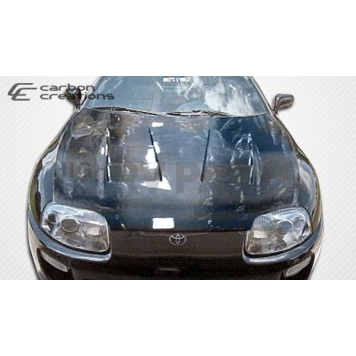 Extreme Dimensions Hood - Gloss Carbon Fiber Black - 103690-5
