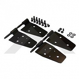 Crown Automotive Door Hinge - Half Door  Black - RT26003