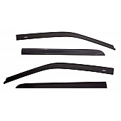 Auto Ventshade (AVS) Rainguard - Black Matte Thermoplastic Set Of 4 - 774037