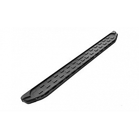 Romik USA Running Board Black Anodized Aluminum Stationary - 50043419