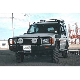ARB Bumper Steel Powder Coated Deluxe Bar Black 1-Piece - 3432060