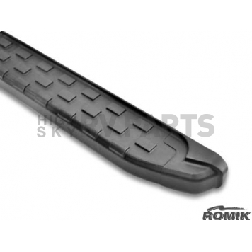 Romik USA Running Board Black Anodized Aluminum Stationary - 50054419-1
