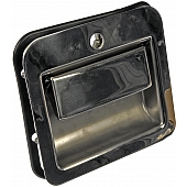Dorman (OE Solutions) Exterior Door Handle - Silver Metal Single - 7605404