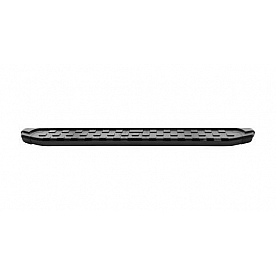 Romik USA Running Board Black Anodized Aluminum Stationary - 51309419