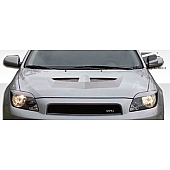Extreme Dimensions Hood - Primered Fiberglass Black - 104182