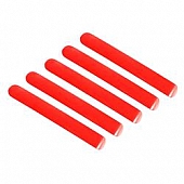 Rugged Ridge Exterior Door Handle Cover - Red Aluminum Powder Coated - 1331145