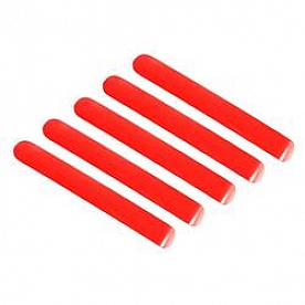 Rugged Ridge Exterior Door Handle Cover - Red Aluminum Powder Coated - 1331145