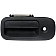 Dorman (OE Solutions) Exterior Door Handle - Black Plastic Single - 7605606